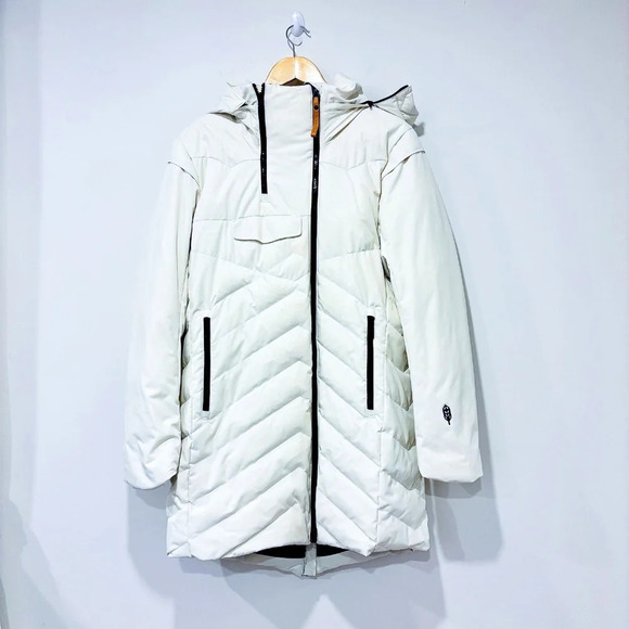 INDYEVA Leggero Cream Waterproof Down Coat - Picture 2 of 16